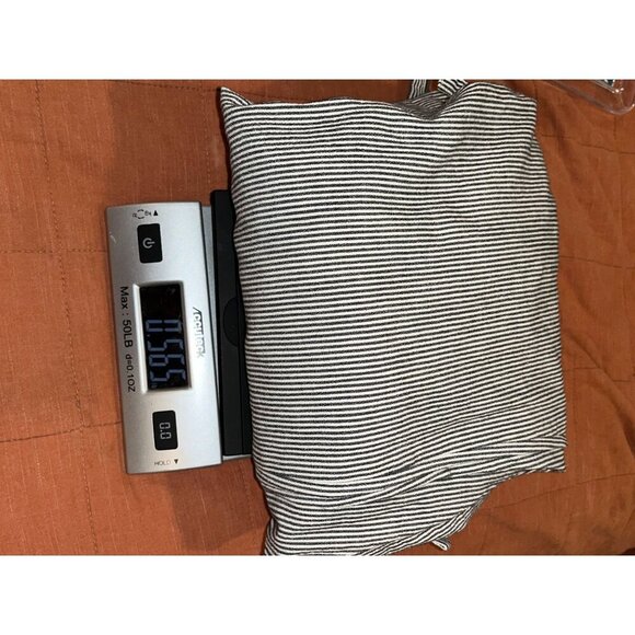 Vanessa Bruno Womens Striped Wide-Leg Button-Fly Pants Size 36 Cotton Blend Blue - Picture 8 of 8